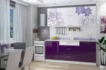 Гарнитур кухонной мебели «Бордо-виолет» (размер внутри)